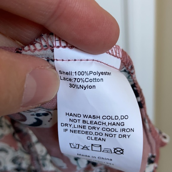 Suzanne Betro babydoll style rose coloured top in size M - Picture 6 of 9